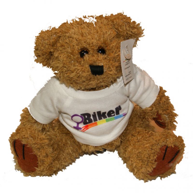 Bärchen mit Shirt Biker