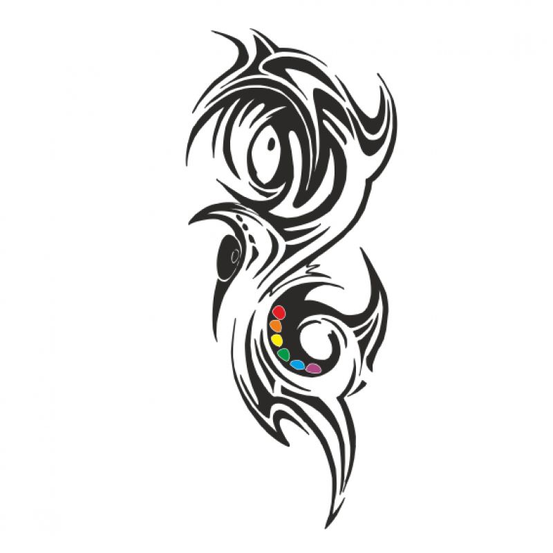 Trible schwarz