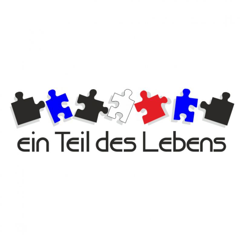 Ein Teil des Lebens Puzzle Leder schwarz