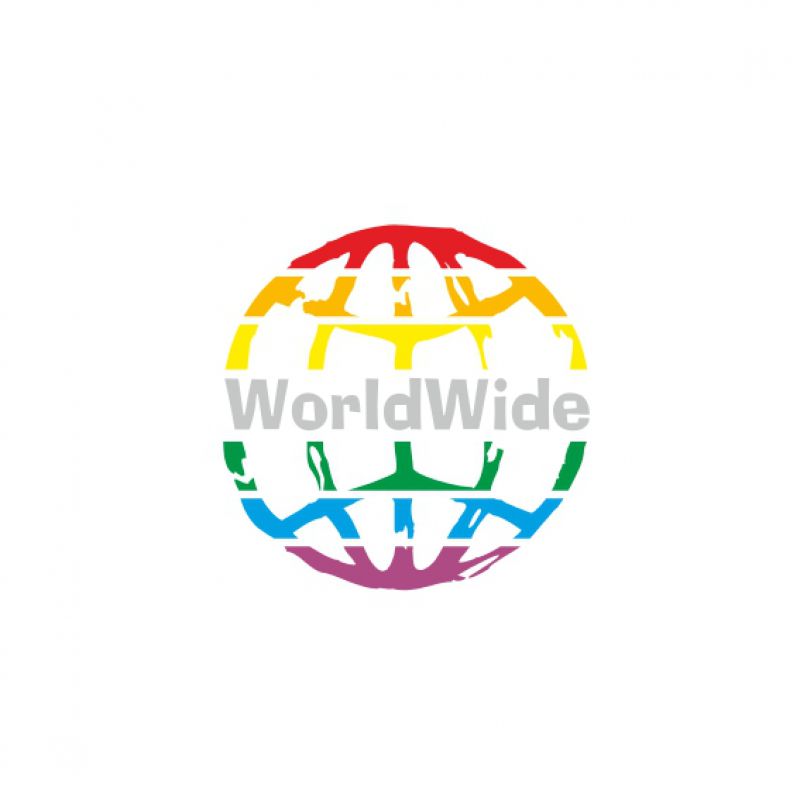 Worldwide Regenbogen silber
