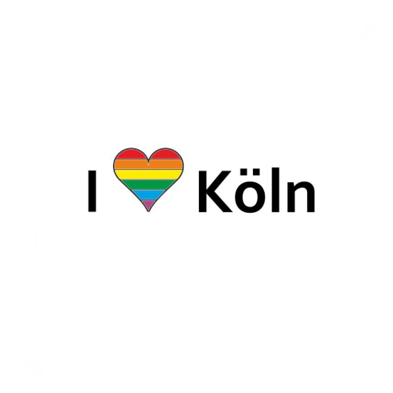 I love Köln - schwarz