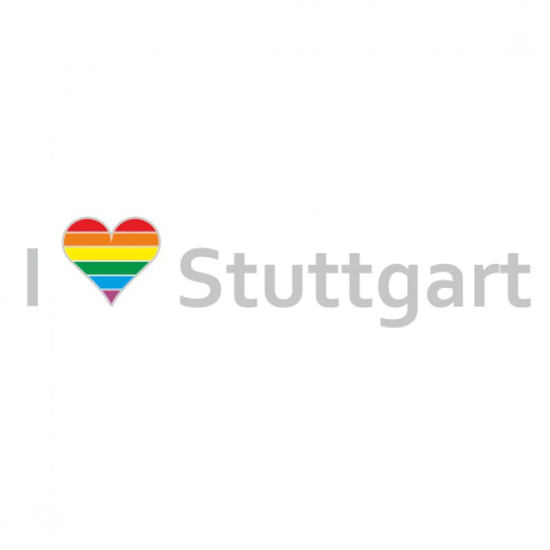 I love Stuttgart - silber