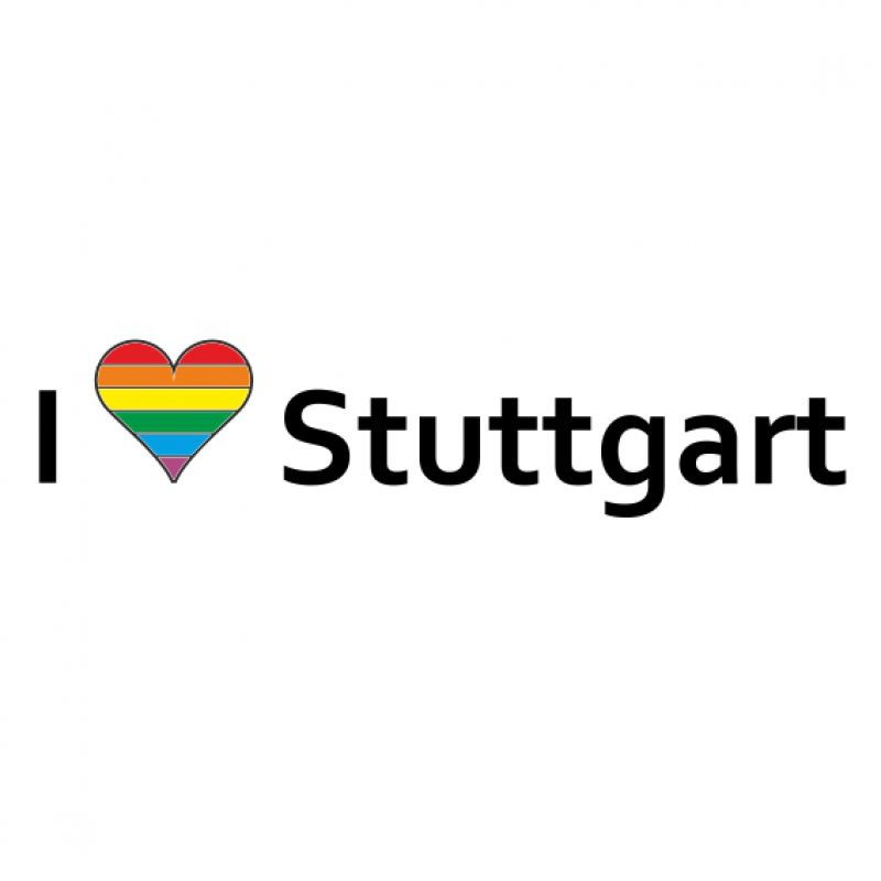 I love Stuttgart - schwarz