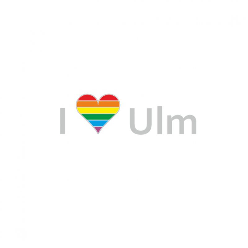 I love Ulm - silber