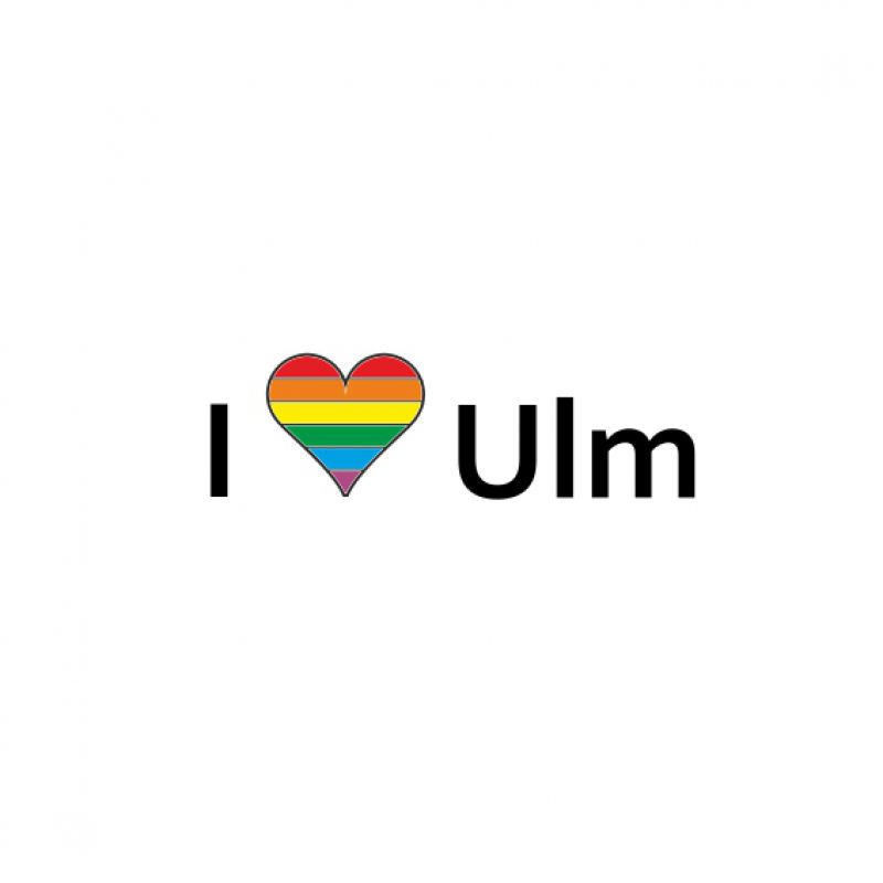 I love Ulm - schwarz