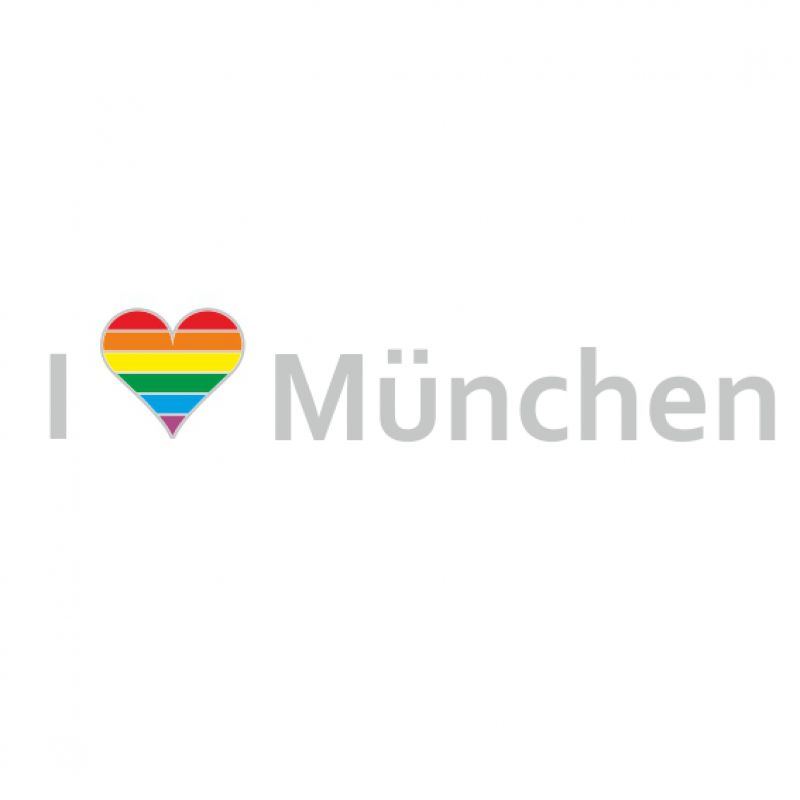 I love München - silber