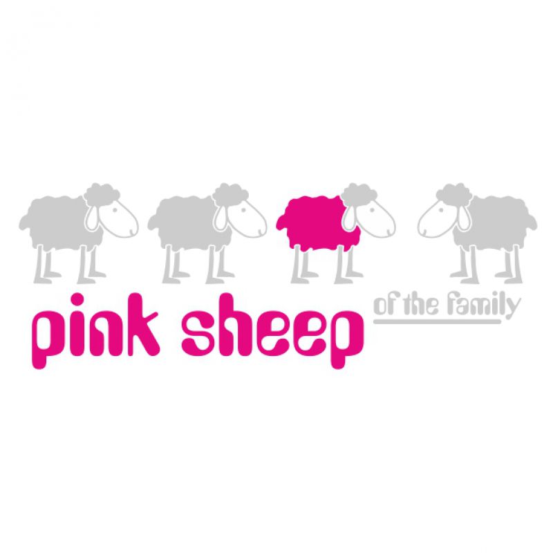 Pink Sheep Family- silber