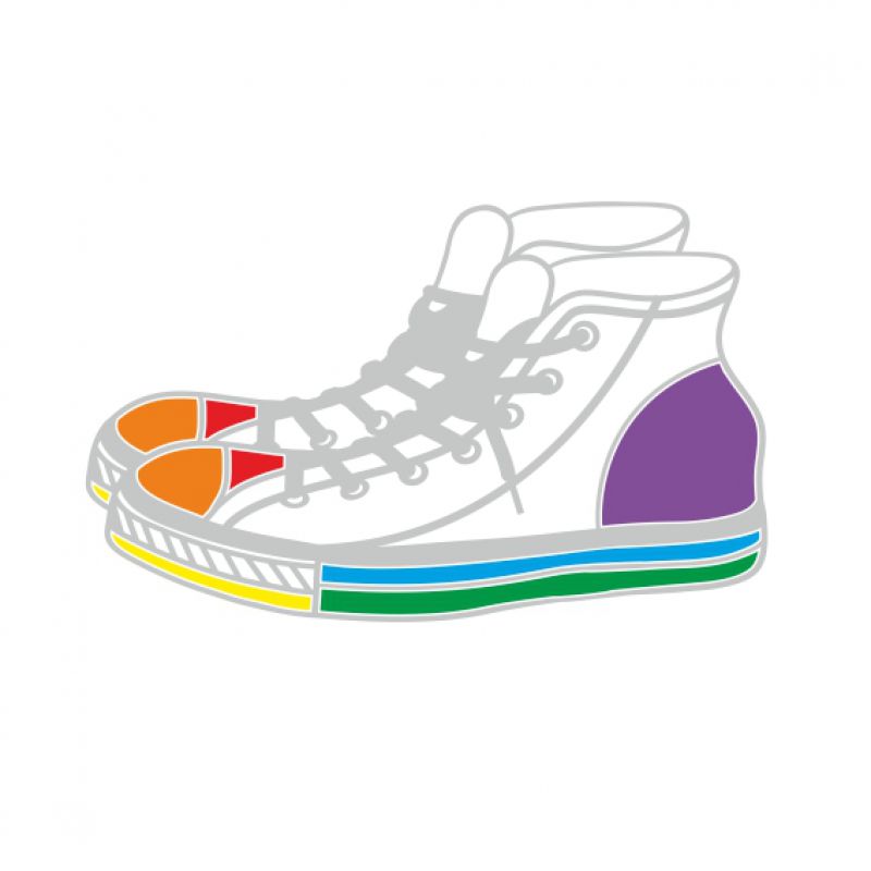 Chucks - silber