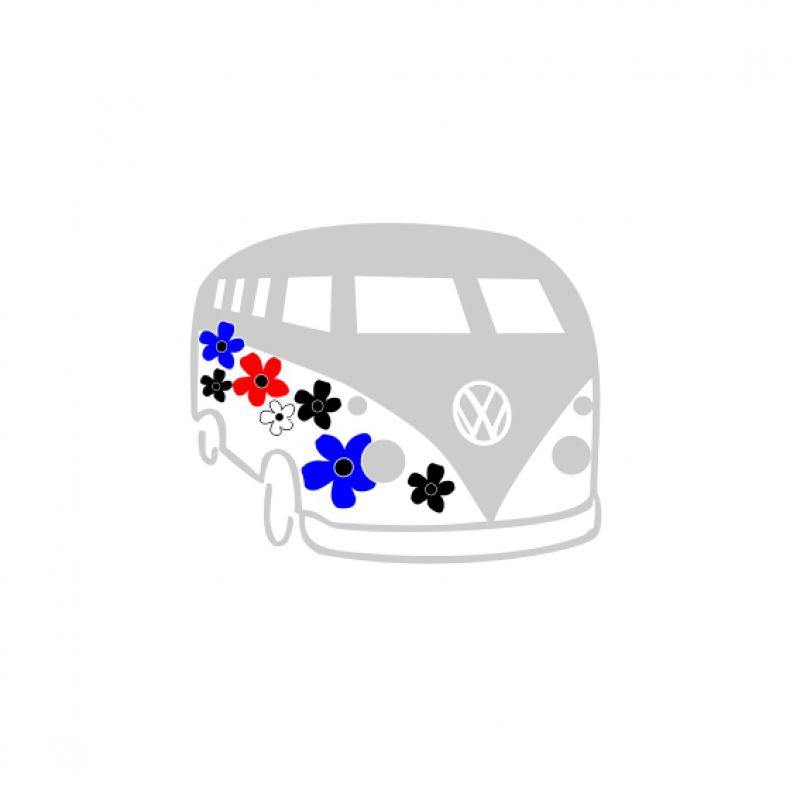 RetroBus Leder silber