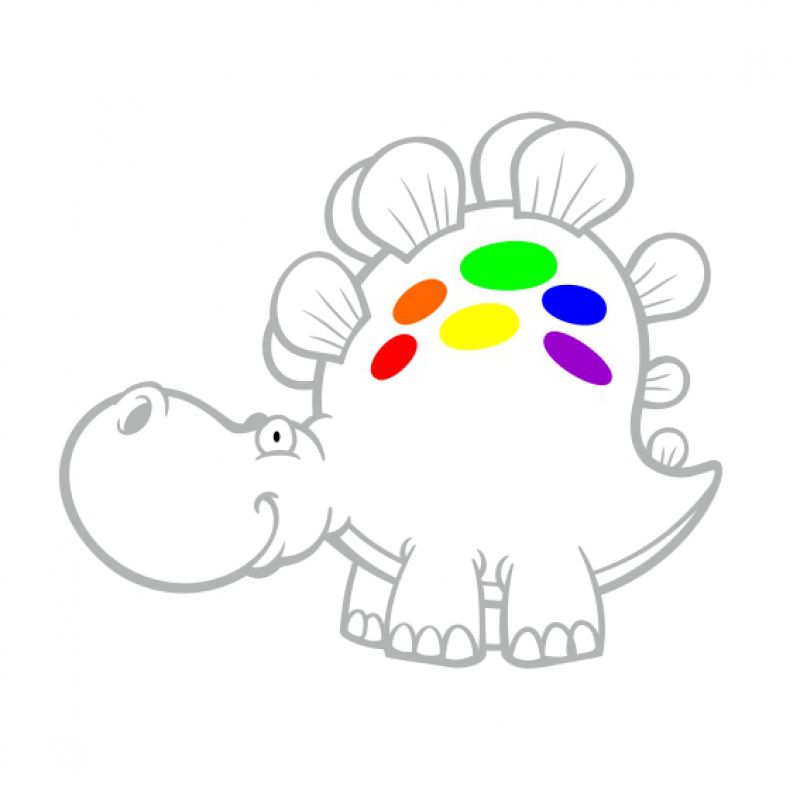 Brontosaurus silber