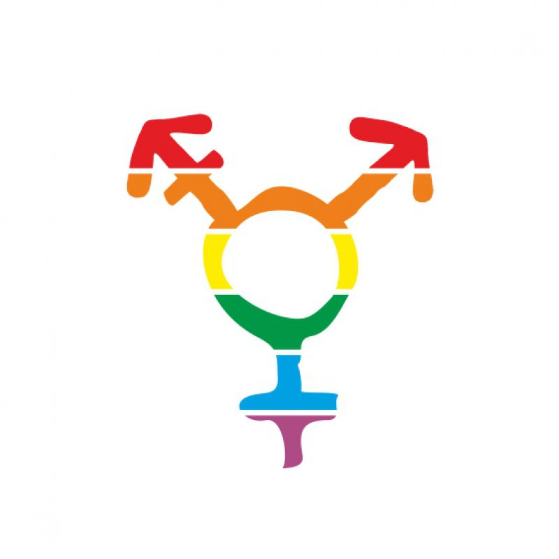 Transsymbol Regenbogen