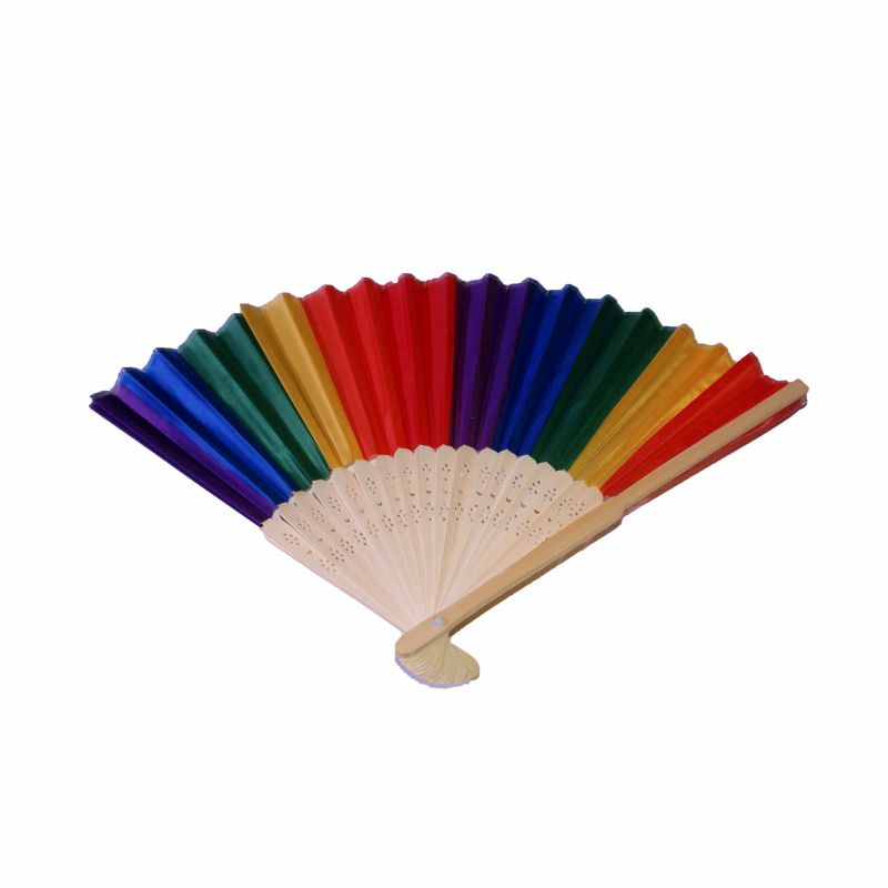 Regenbogenfächer Papier