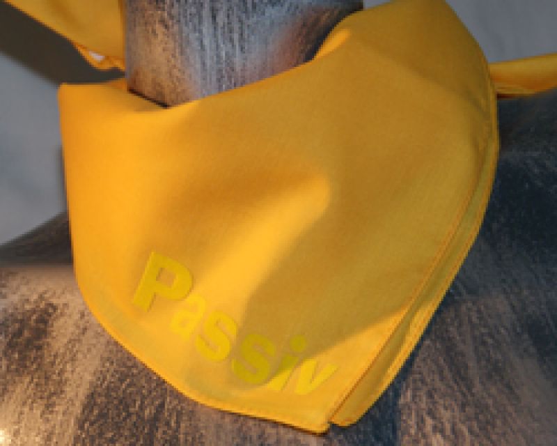Passiv - gelbes Bandana