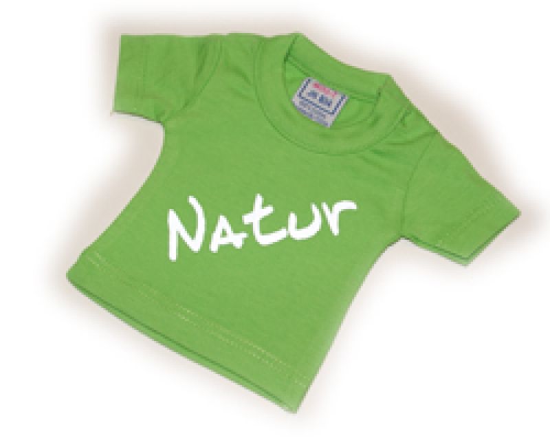 MiniShirt Natur - grün
