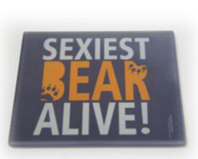 Sexiest Bear alive - quadratisch