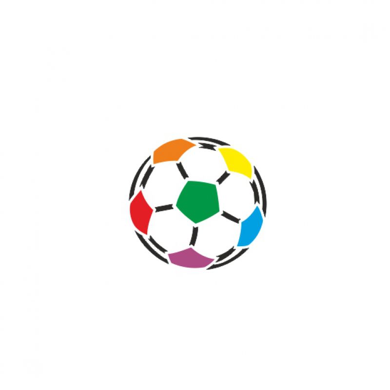 Fußball schwarz