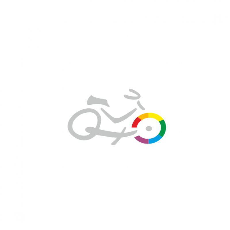 Fahrrad klein silber