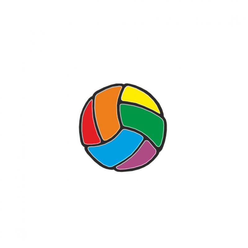 Volleyball schwarz