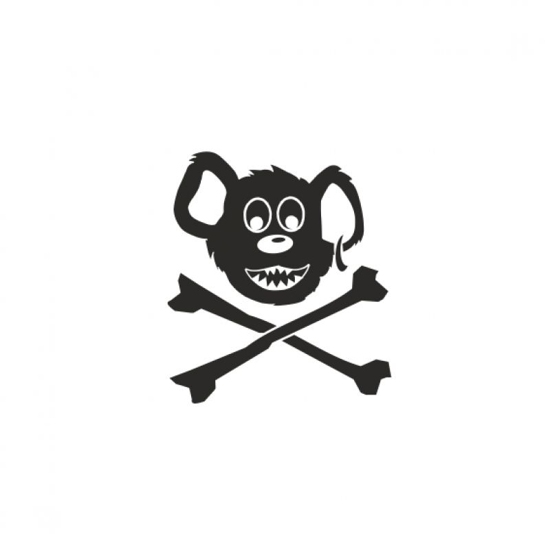 PiratenBär klein schwarz