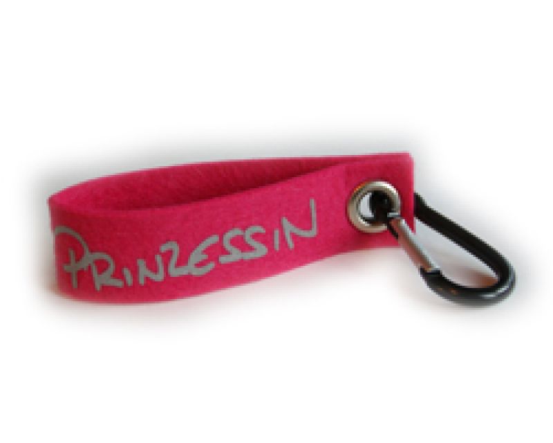 Prinzessin - Filz pink