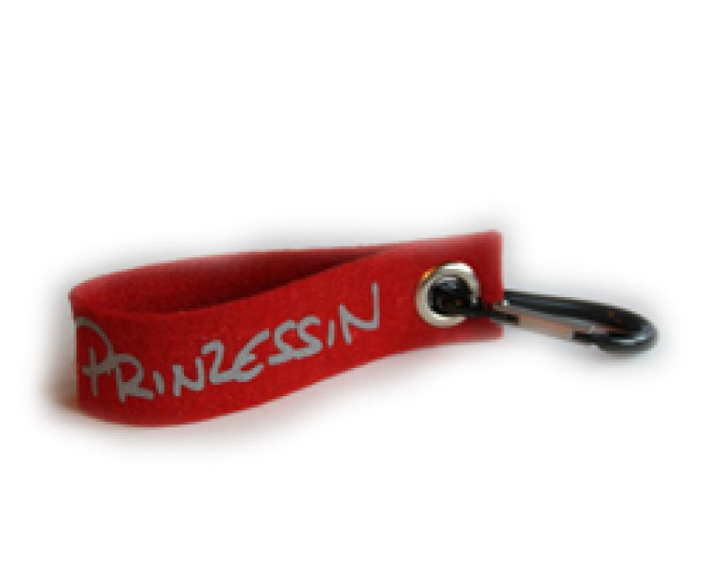 Prinzessin - Filz rot