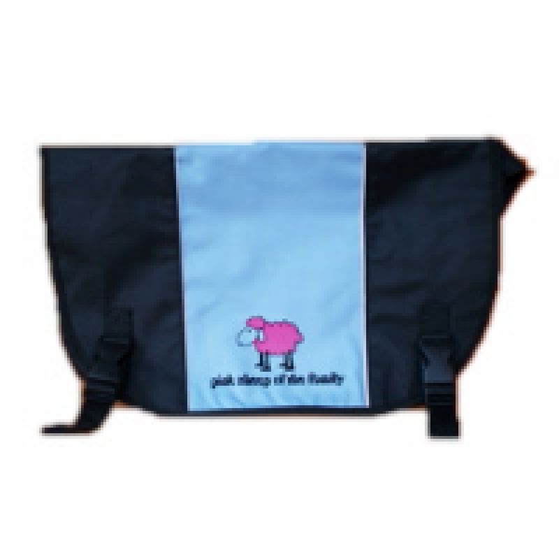 Nylontasche blau Pink Sheep