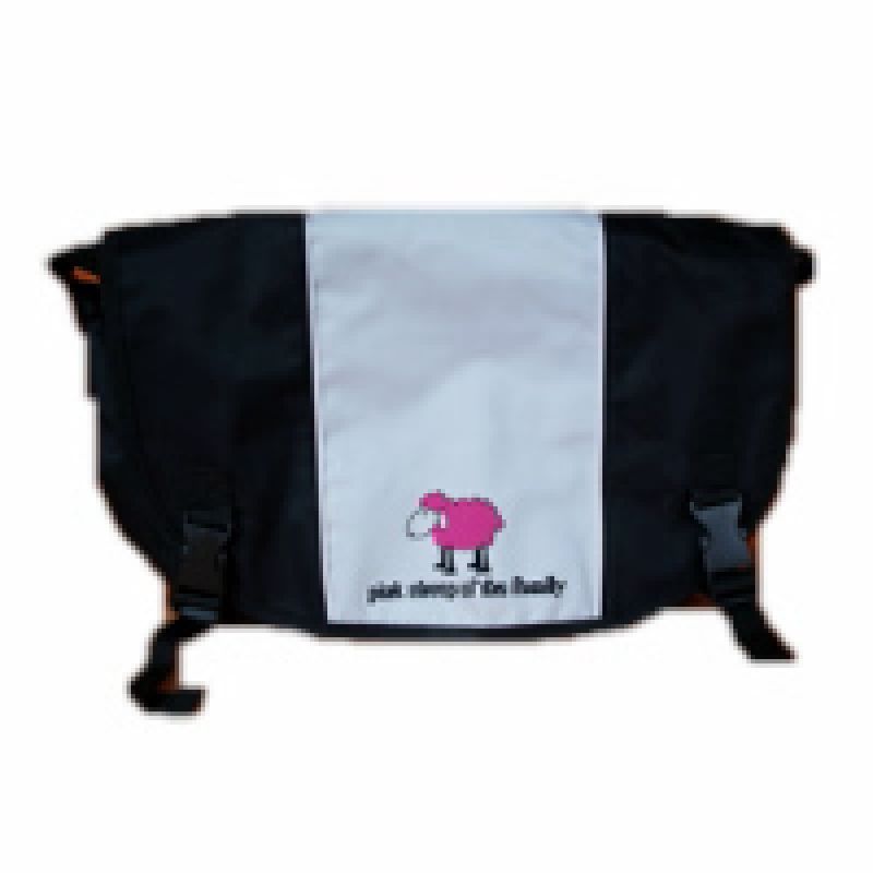 Nylontasche grau Pink Sheep