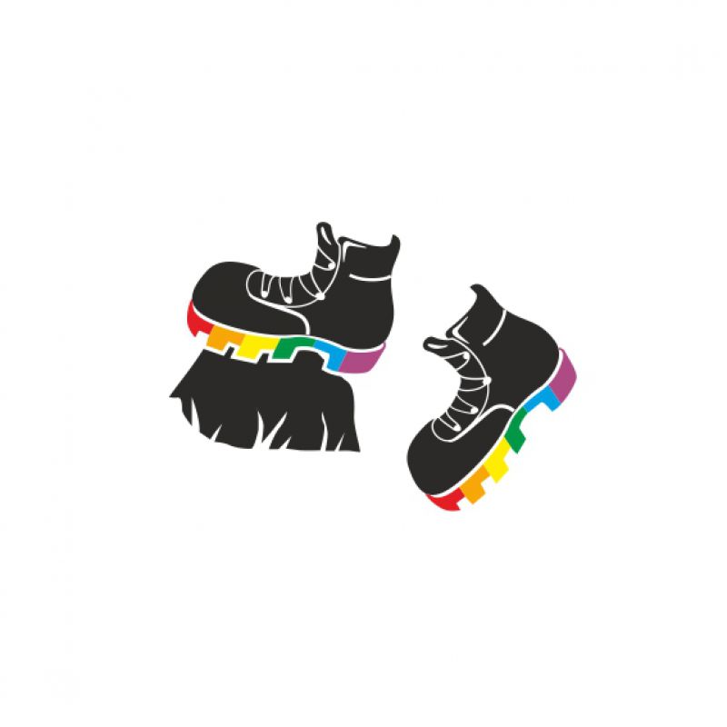 Wanderschuhe schwarz