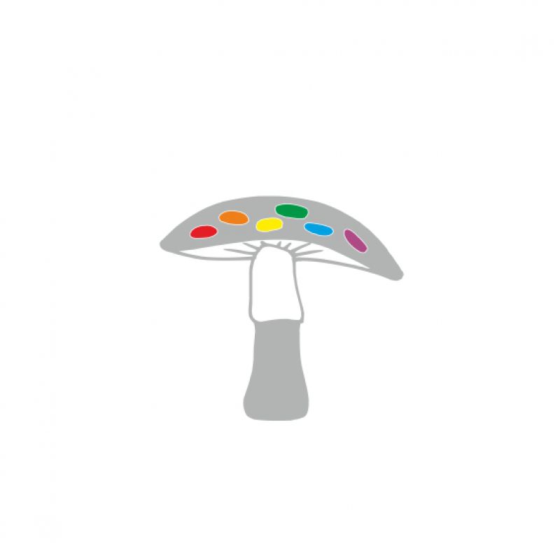 Fliegenpilz silber