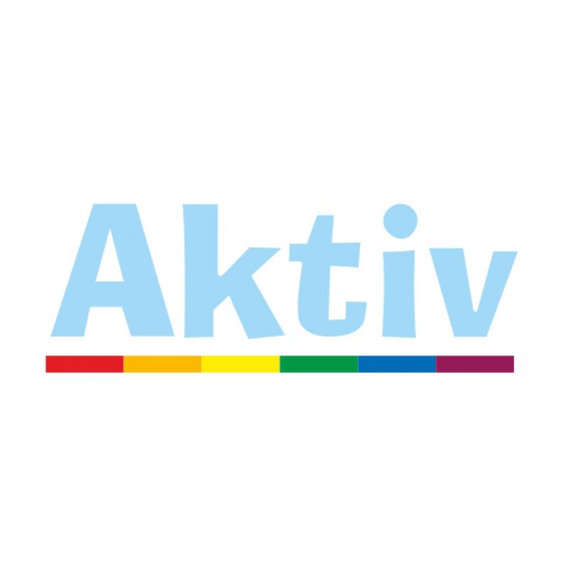 Aktiv hellblau