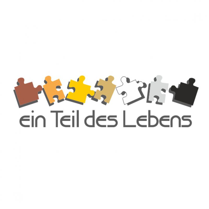 Ein Teil des Lebens Puzzle Bären dunkelgrau