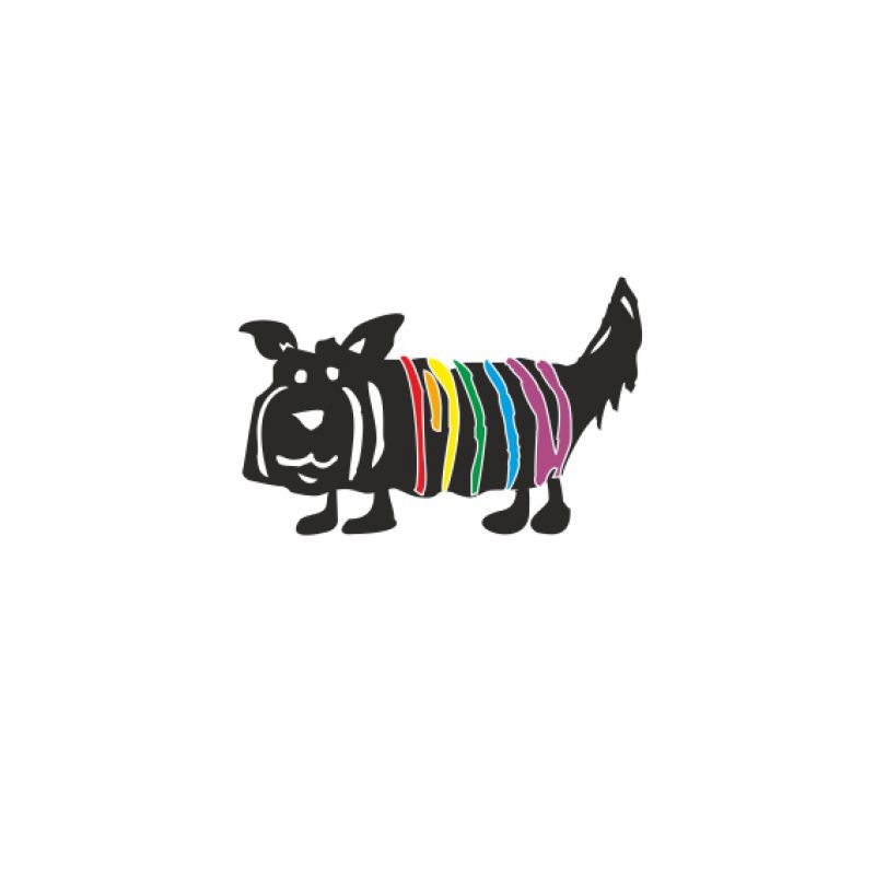 Hund schwarz