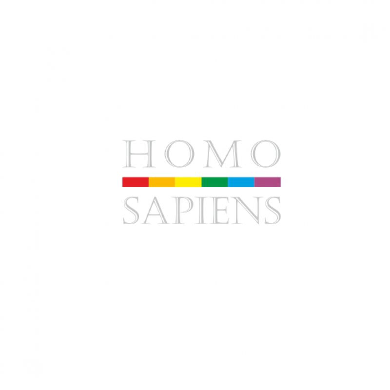 HomoSapiens Regenbogen klein silber