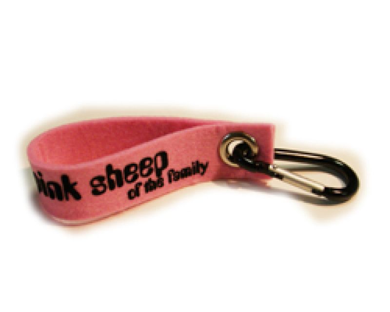 Pink sheep of the family - Filz rosa