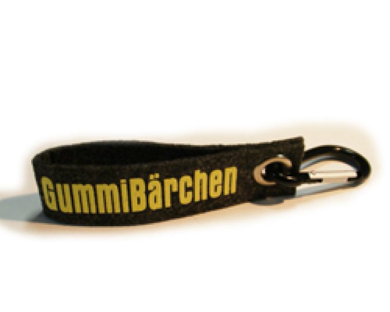 Gummibärchen - Filz schwarz