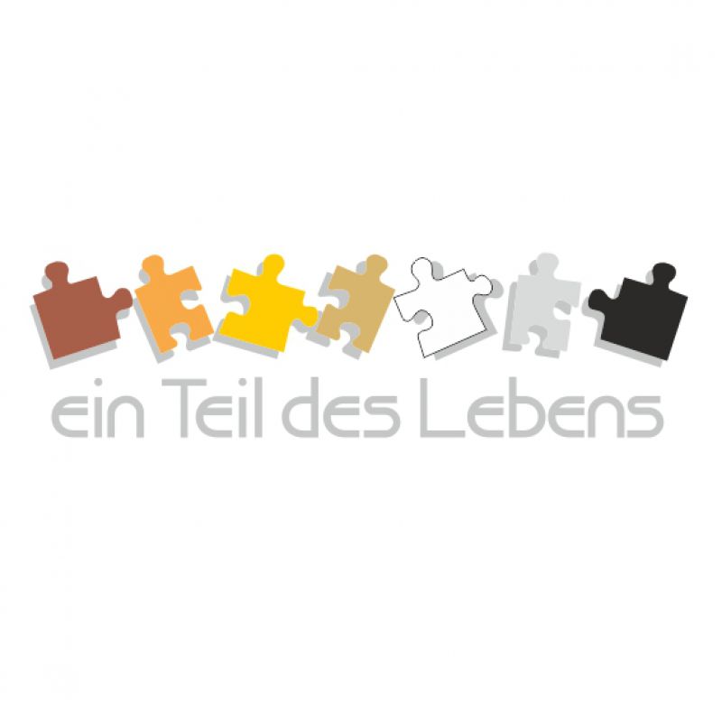 Ein Teil des Lebens Puzzle Bären silber