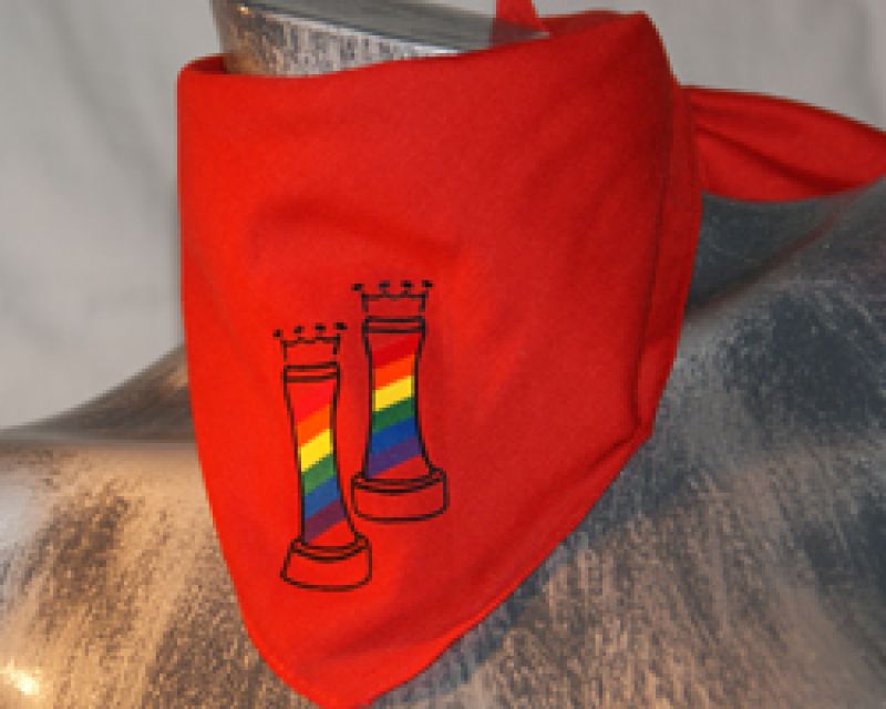 Könige - rotes Bandana