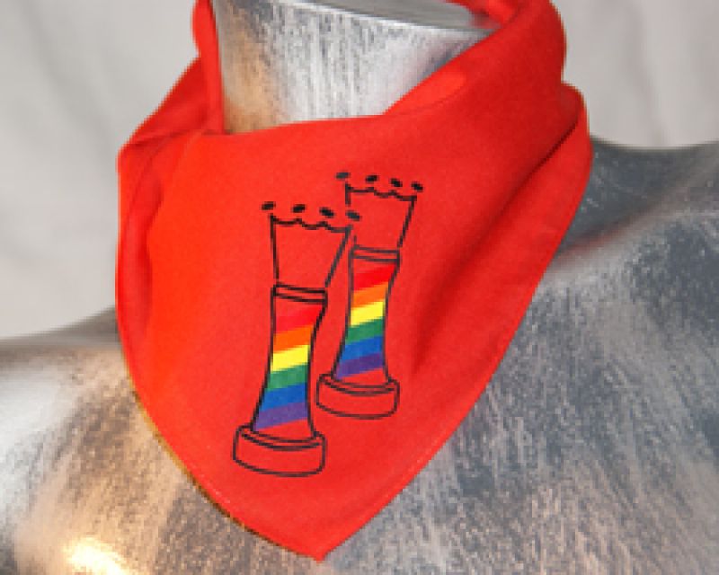Könige - rotes Bandana